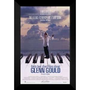  32 Short Films Glenn Gould 27x40 FRAMED Movie Poster: Home 