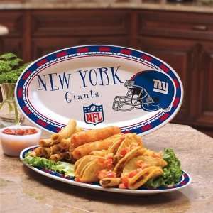  New York Giants Gameday 2 Ceramic Platter Sports 