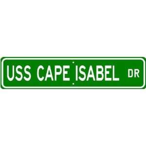  USS CAPE ISABEL AKR 5062 Street Sign   Navy Ship Gift S 