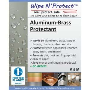  Wipe NProtect® Alu Brass Copper Protectant Kit M: Home 
