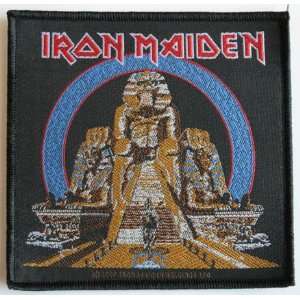  Iron Maiden Powerslave Woven Patch 