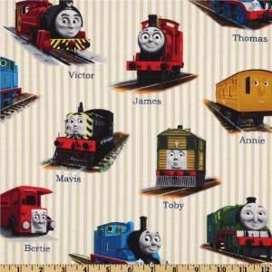  44 Wide Thomas The Train Rail Heroes Characters Beige 