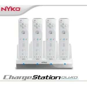   Wii 4 Rechargeable Nimh Battery Packs LED Indicator Lights