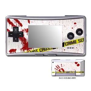  Crime Scene Revisited Design GameBoy Micro Decorative 