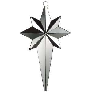 36 Mirror Northern Star Ornament Silver