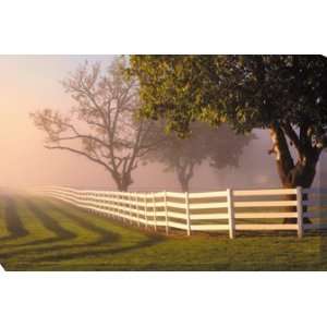   33526 Fenced Pasture   All Weather Outdoor Canvas Art