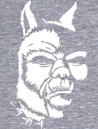 WOLFMAN American Apparel TR301 T Shirt Vintage Werewolf teen Halloween 