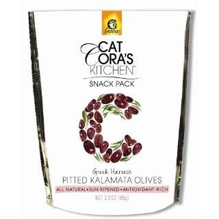 Cat Coras Kitchen by Gaea Snack Pack, Pitted Kalamata Olives, 2.3 