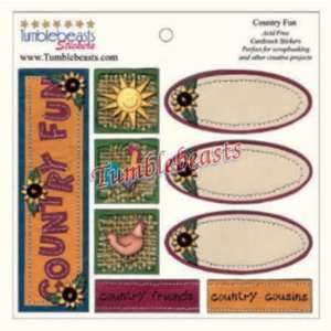  Country Fun Cardstock Stickers: Kitchen & Dining
