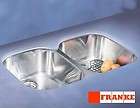 FRANKE RGX120 Regatta Double Bowl Stainless Steel Kitchen Sink 