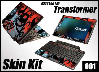 ASUS Eee Transformer Pad Skin Decal Graphics Vinyl Netbook Laptop 
