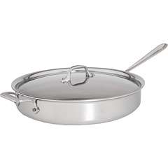All Clad Stainless Steel 6 Qt. Sauté Pan With Lid    