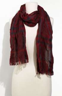 Burberry Giant Check Crinkled Scarf  