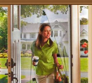   Hands Free Screen Door Keep Bugs Out As Seen On TV 740275008072  