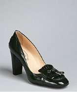 style #318654901 green patent leather Jodie pumps