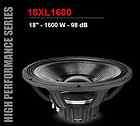   18 18XL1600 speaker HIGH PERFORMANCE SERIES. The best sound