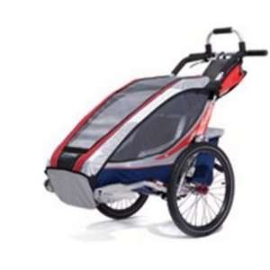 Chariot Carriers CX 2 person Burgundy/Grey/Silver Sports 