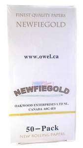 NEWFIEGOLD 50 BOOKS OF 50 SHEETS ROLLING PAPERS (2500)  