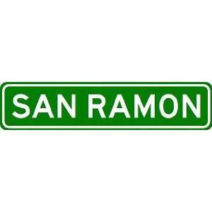  SAN RAMON City Limit Sign   High Quality Aluminum Sports 