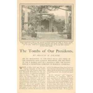  1901 Tombs of American Presidents Washington Jackson 