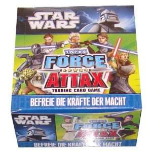  Star Wars Clone Wars Topps Force Attax Trading Card Game 