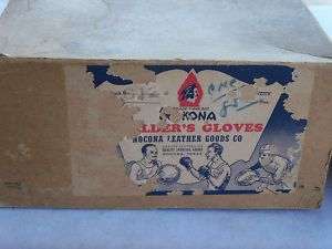 1940s Tony York Nokona G12 boxed baseball glove  