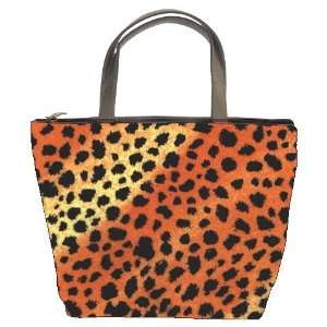   Bucket Bag Handbag Purse Tiger Leopard Print Animal: Everything Else