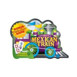    Mexican Train Deluxe Number Domino Set by Puremco: Toys & Games