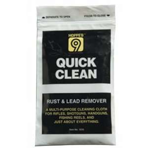  Hoppes Quick Clean Rust & Lead Remover Cloth #1215 Sports 