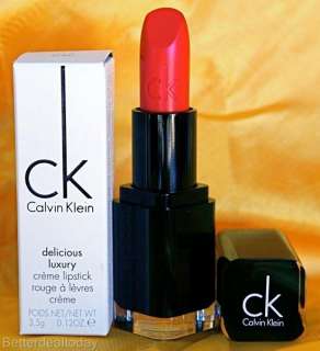ck delicious Luxury Creme Lipstick 142 eros $19  