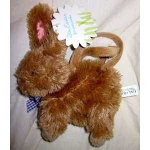   Its Easter for Peepsake 6 Plush Bunny Purse w/Zipper: Toys & Games