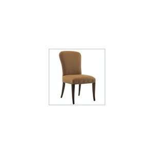   Chateau Upholstered Side Chair in Rich Brown Calais (Set of 2) Home
