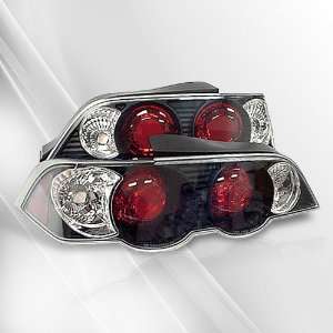  Acura RSX 02 03 04 Tail Lights ~ pair set (Black 