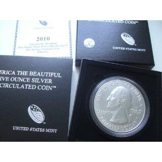  Beautiful Silver 5oz Bullion Coin Set (5 coins) 2010 