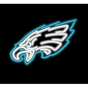  Philadelphia Eagles Team Logo Neon Sign: Sports & Outdoors