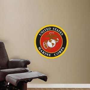  Military Fathead Wall Graphic USMC Insignia Sports 