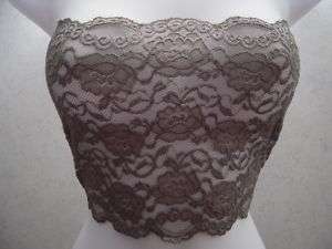 NEW COLOR Strapless Spruce Stretch Lace BandeauCamisole  