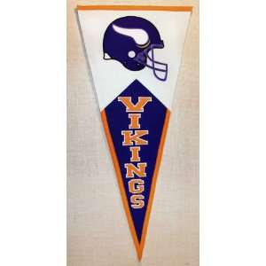  Minnesota Vikings Classic Team Pennant: Sports & Outdoors