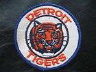DETROIT TIGERS VINTAGE LOGO EMBROIDERED SEW ON ONLY PAT
