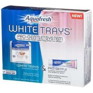  Aquafresh Pro Gentle System White Trays 14 pk. Health 