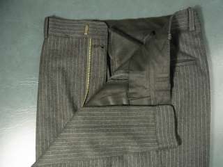 HICKEY FREEMAN Pinstripe Slim Fit Wool Suit Gary 40  