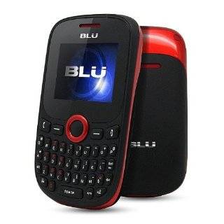 Blu Q 51 RD Samba JR Unlocked Dual Sim Phone with QWERTY Keyboard, MP3 