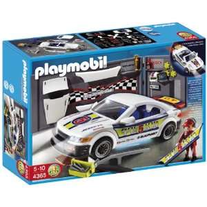  Playmobil Tuning Workshop And Car With Lights Toys 