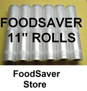 FoodSaver Brand Bags Rolls 11X16 Food Saver 96 Feet  
