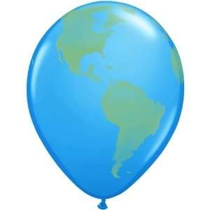   Spray Balloons  11 Globe Spray (Dk Blue)