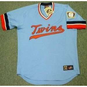  MINNESOTA TWINS 1980s Majestic Cooperstown Throwback Away 