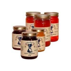 Peach Jalapeno Jam 9.6 Ounce Jar Grocery & Gourmet Food