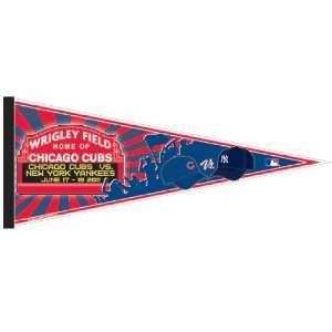  Chicago Cubs vs. New York Yankees 2011 Match up Pennant by 