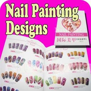 Nail Art Designs Demo Book Acrylic Nail Deoration #P1  