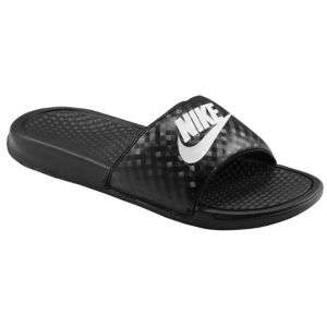 Nike Benassi JDI Slide   Womens   Soccer   Shoes   Black/White